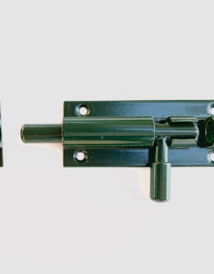 Deurgrendel voliere groen