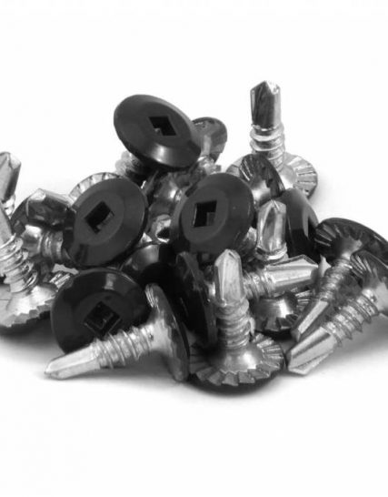 Zelfborende gaasschroef zwart