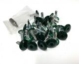 Zelfborende gaasschroef groen