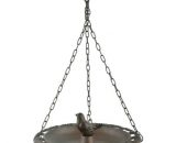 Hangend vogelbad van gietijzer