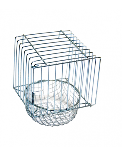 Voorhangnest draad met metalen gaasnest