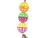 Speelballetjes met bellen gemaakt van zacht kunststof.