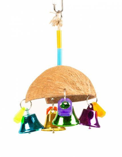 Kokosparaplu met belletjes