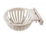 Plastic nest 12 cm met ophangstrip