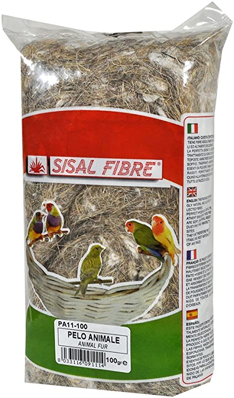 Sisal Fibre Dierenhaar 500 gram Sisal Fibre Dierenhaar 500 gram