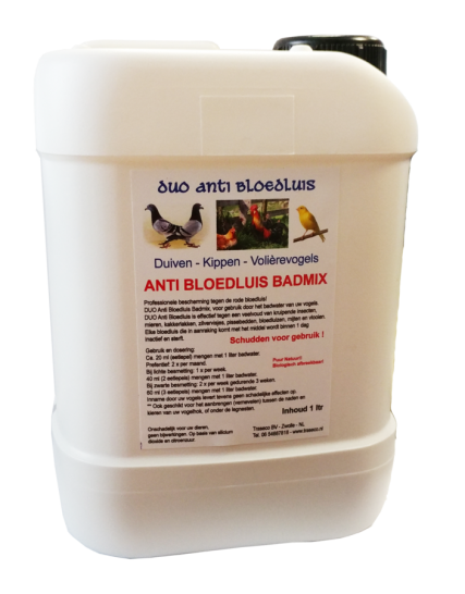 Anti Bloedluis Badmix 2,5 liter