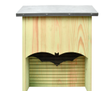 Vleermuiskast silhouet