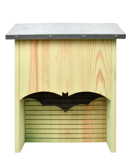 Vleermuiskast silhouet