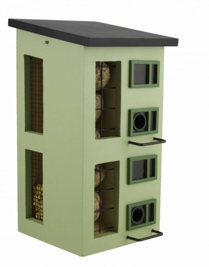 Voederhuisje Triplefeeder groen