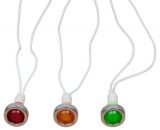 LED indicatielampjes groen/oranje/rood