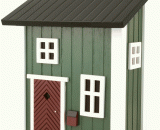 zweedse brievenbus groen