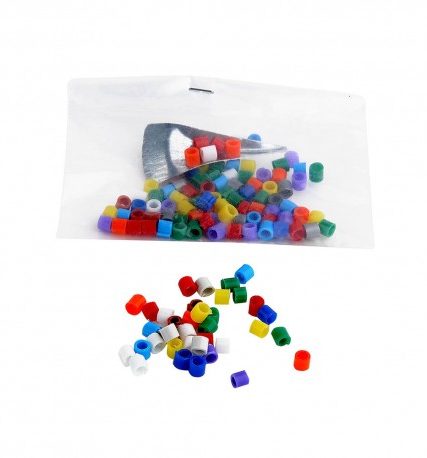 Assortiment kunststof kleurringen 3 mm