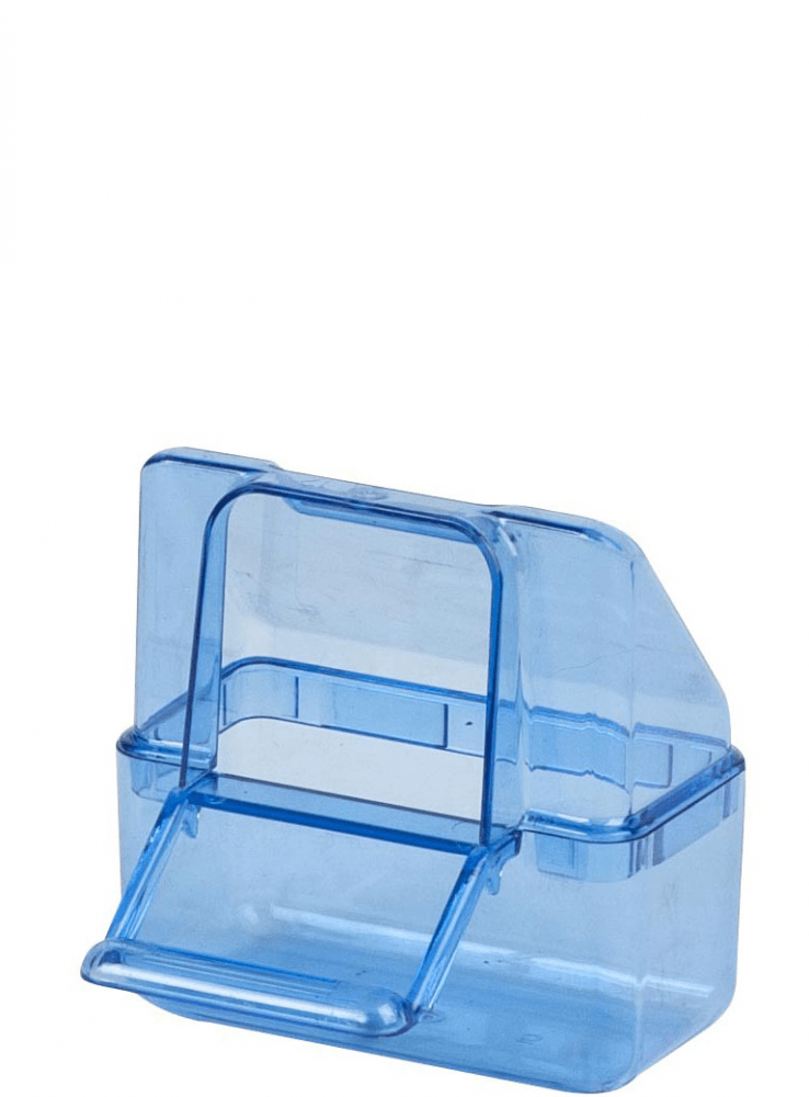 Klepbakje blauw met dakje Klepbakje blauw met dakje