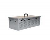 Duivenmand aluminium 5 vak