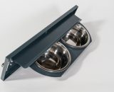 Antraciet draaiplateau 2 baks