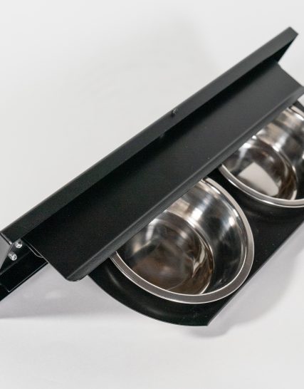 Zwart draaiplateau 2 baks