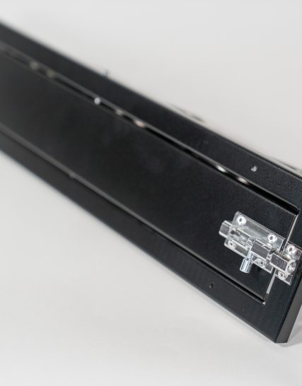 Zwart draaiplateau 3 baks