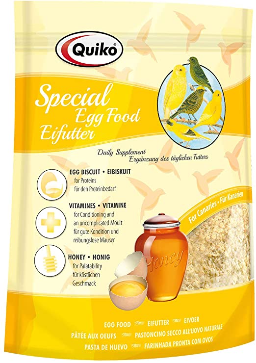 Quiko Special eivoer voor postuurkanaries 1 kilo Quiko Special eivoer voor postuurkanaries 1 kilo