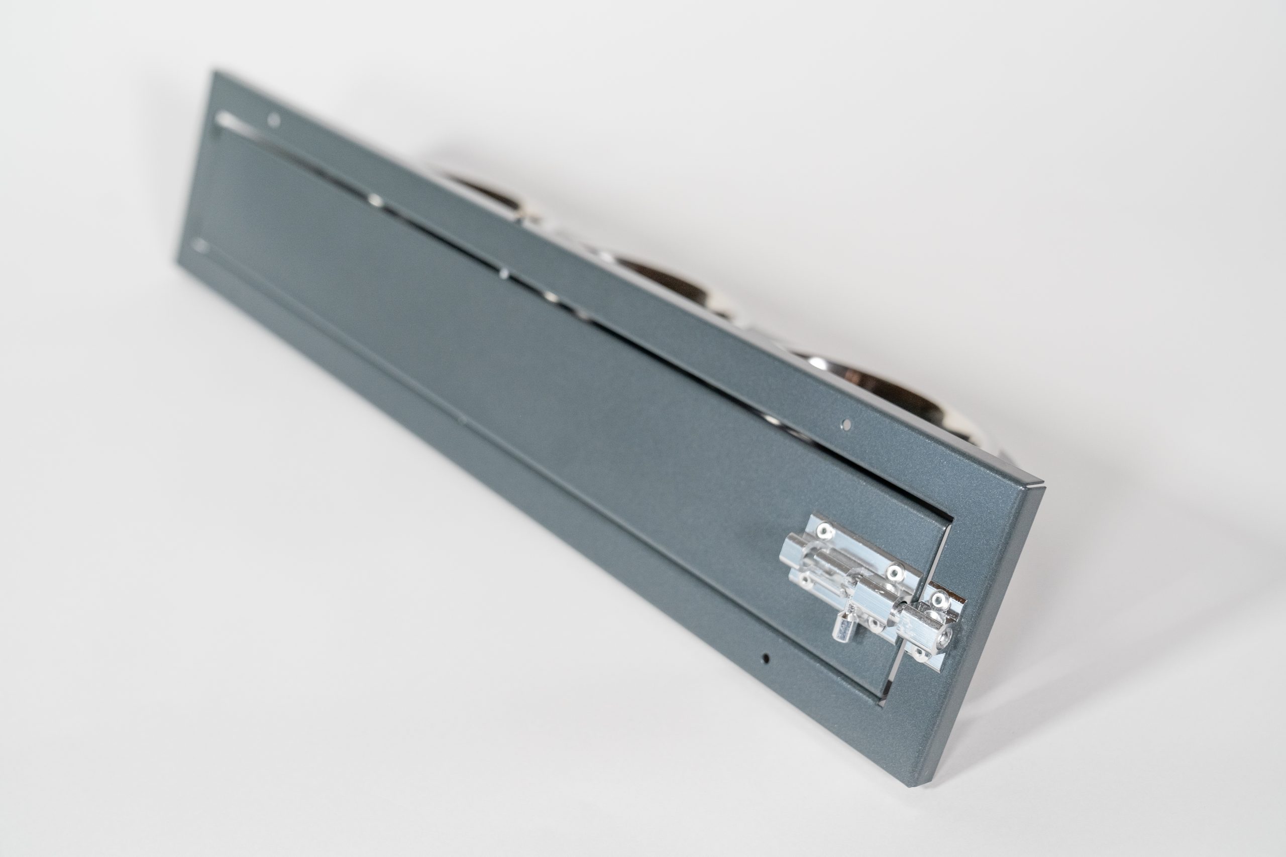 Antraciet draaiplateau 3 baks Antraciet draaiplateau 3 baks