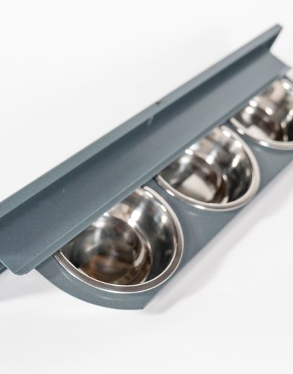 Antraciet draaiplateau 3 baks