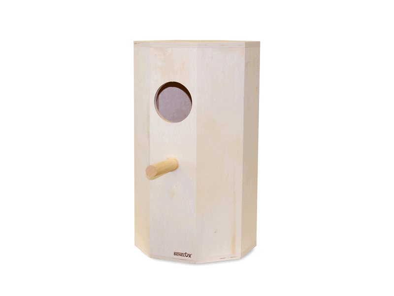 Broedblok grote parkieten 8 hoekig Broedblok grote parkieten 8 hoekig