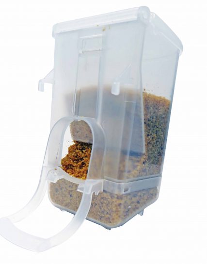 de nieuwe en unieke voerautomaat geschikt voor zachtvoer en mengvoer!