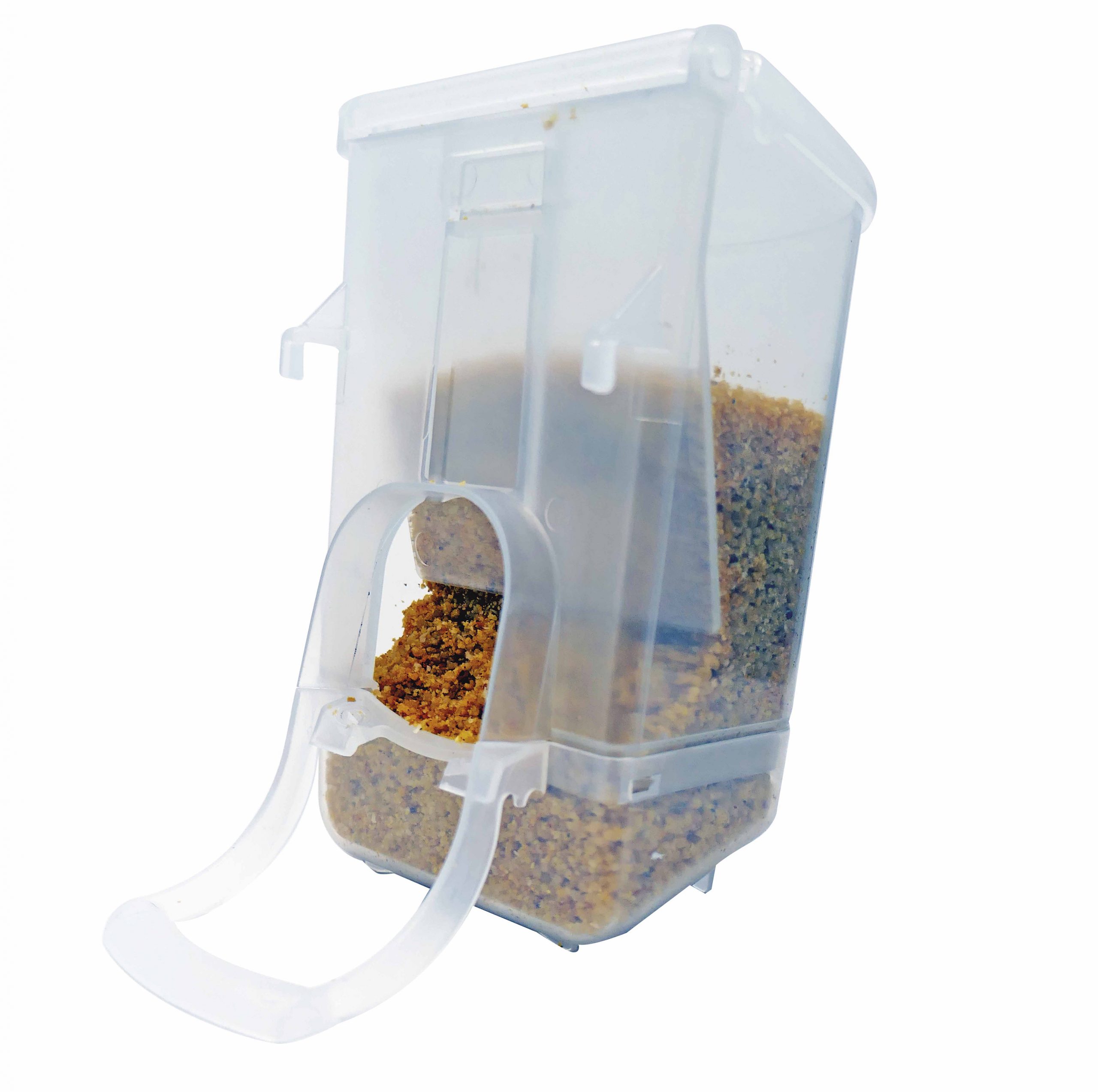 Voersilo geschikt voor patee de nieuwe en unieke voerautomaat geschikt voor zachtvoer en mengvoer!