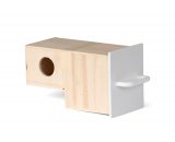 Broedblok geschikt om in het voorfront te hangen (nestkastdeur links of rechts)