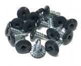 Zelfborende gaasschroef antraciet